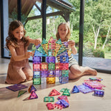 Cleverclixx Large Creative Pack Manyetik Bloklar, Pastel 125 Parça