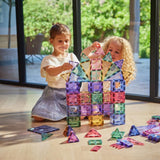 Cleverclixx Large Creative Pack Manyetik Bloklar, Pastel 125 Parça