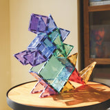 Cleverclixx Large Creative Pack Manyetik Bloklar, Pastel 125 Parça