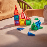 Cleverclixx Mini Tiles Travel Pack Seyahat Seti Manyetik Bloklar, Intense 28 Parça