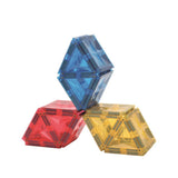 Cleverclixx Original Başlangıç Seti Manyetik Bloklar, Intense 60 Parça