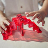 Cleverclixx Stairs Set Manyetik Bloklar, Intense 34 Parça