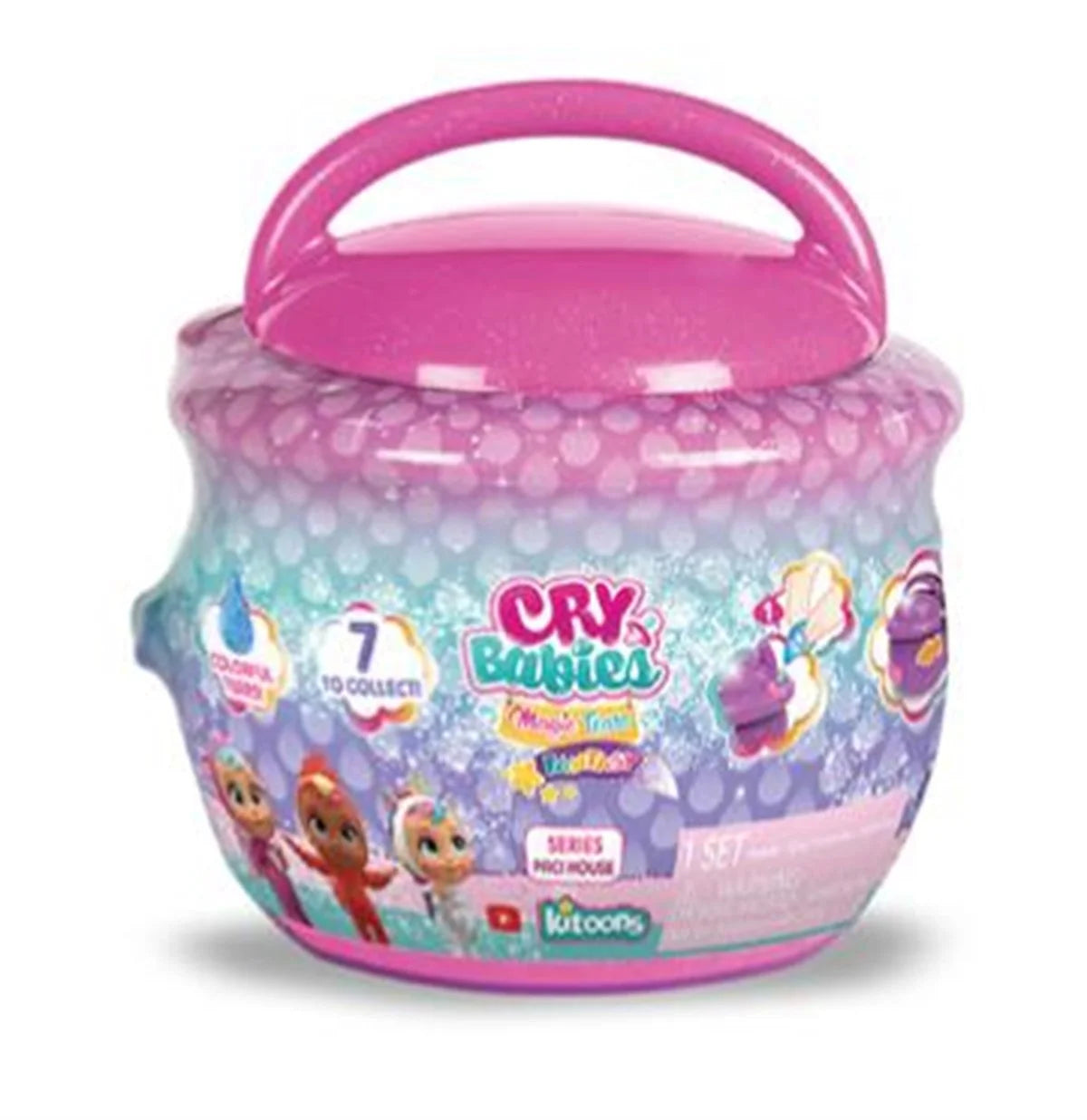 Cry Babies Magic Tears Fantasy Paci Evler Sürpriz  Paket - Pembe CYM02000 | Toysall