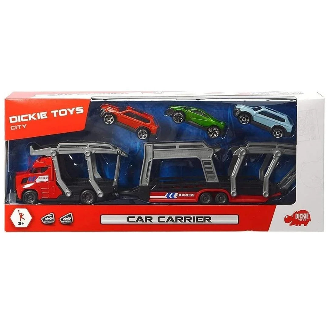 Dickie 2 Katlı Araba Taşıyıcı Tır - Kırmızı 745008 | Toysall