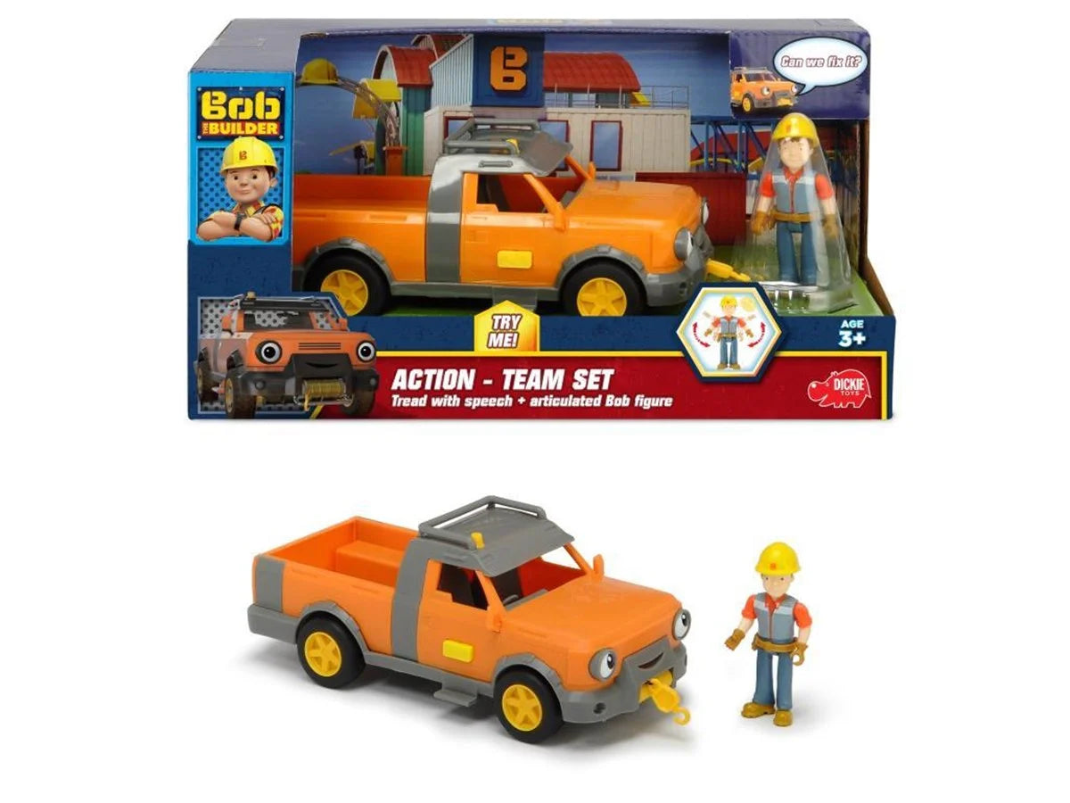 Dickie Bob the Builder - Tread Takımı Oyun Seti  203134003 | Toysall