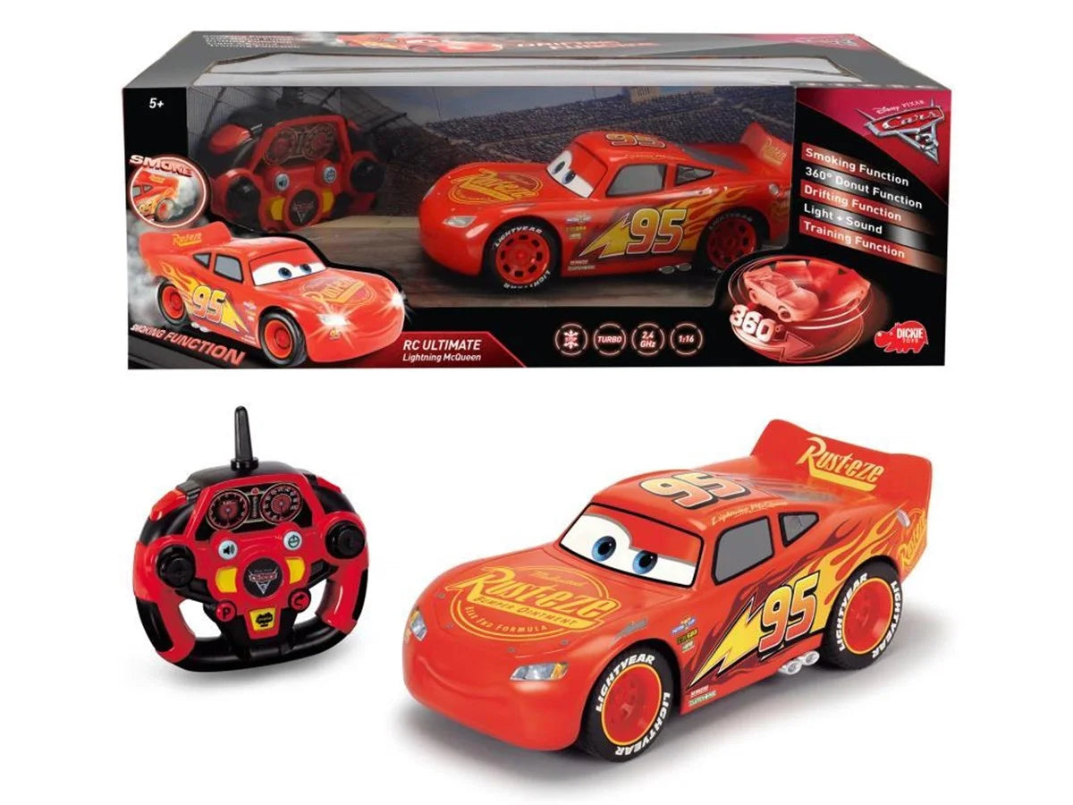 Dickie Cars 3 Feature Şimşek McQueen 1:16 Uzaktan  Kumandalı Araba 203086005 | Toysall