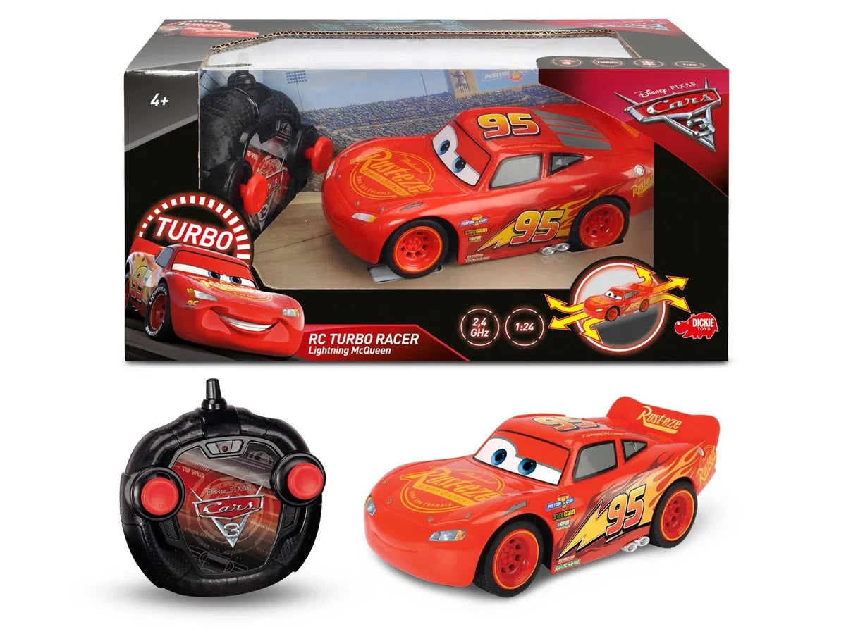 Dickie Cars 3 Şimşek McQueen 1:24 Uzaktan Kumandalı Araba 203084003 | Toysall