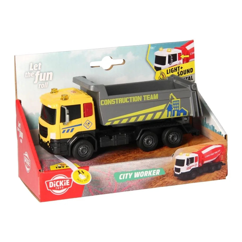 Dickie City Worker - Harfiyat Kamyonu 203722014 | Toysall