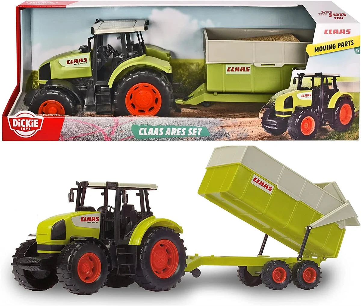 Dickie Claas Ares Set Traktör 203739000 | Toysall