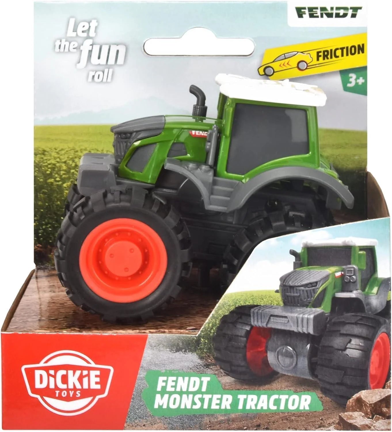 Dickie Fendt Lisanslı Canavar Traktör 203731000 | Toysall