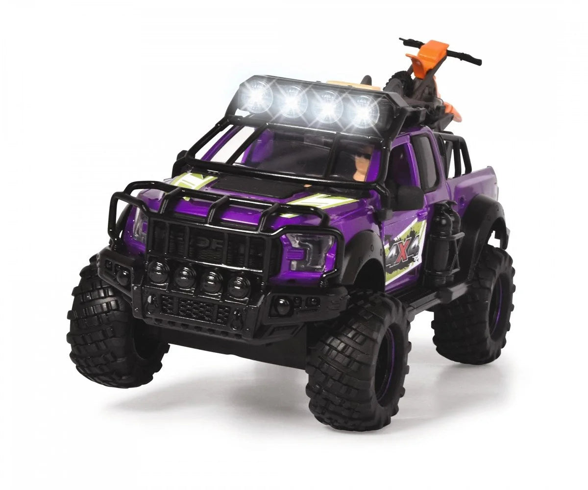 Dickie Figürlü UTV Romörklü 4x4 Jip Oyun Seti 203837019 | Toysall