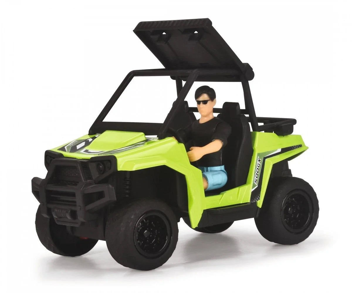 Dickie Figürlü UTV Romörklü 4x4 Jip Oyun Seti 203837019 | Toysall