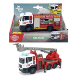 Dickie İtfaiye Aracı, Sesli ve Işıklı, Hareketli Merdivenli, 17 cm 203712024038