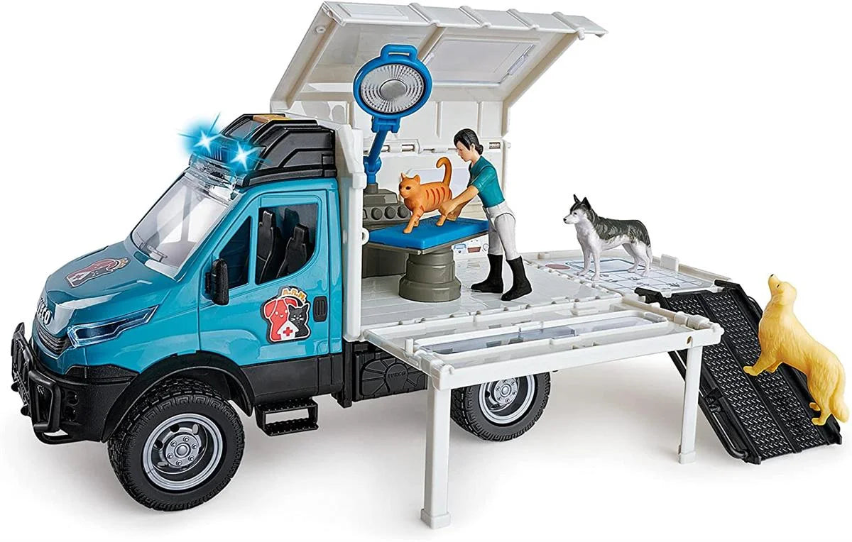 Dickie Iveco Veteriner Arabası - Sesli ve Işıklı 203837015 | Toysall