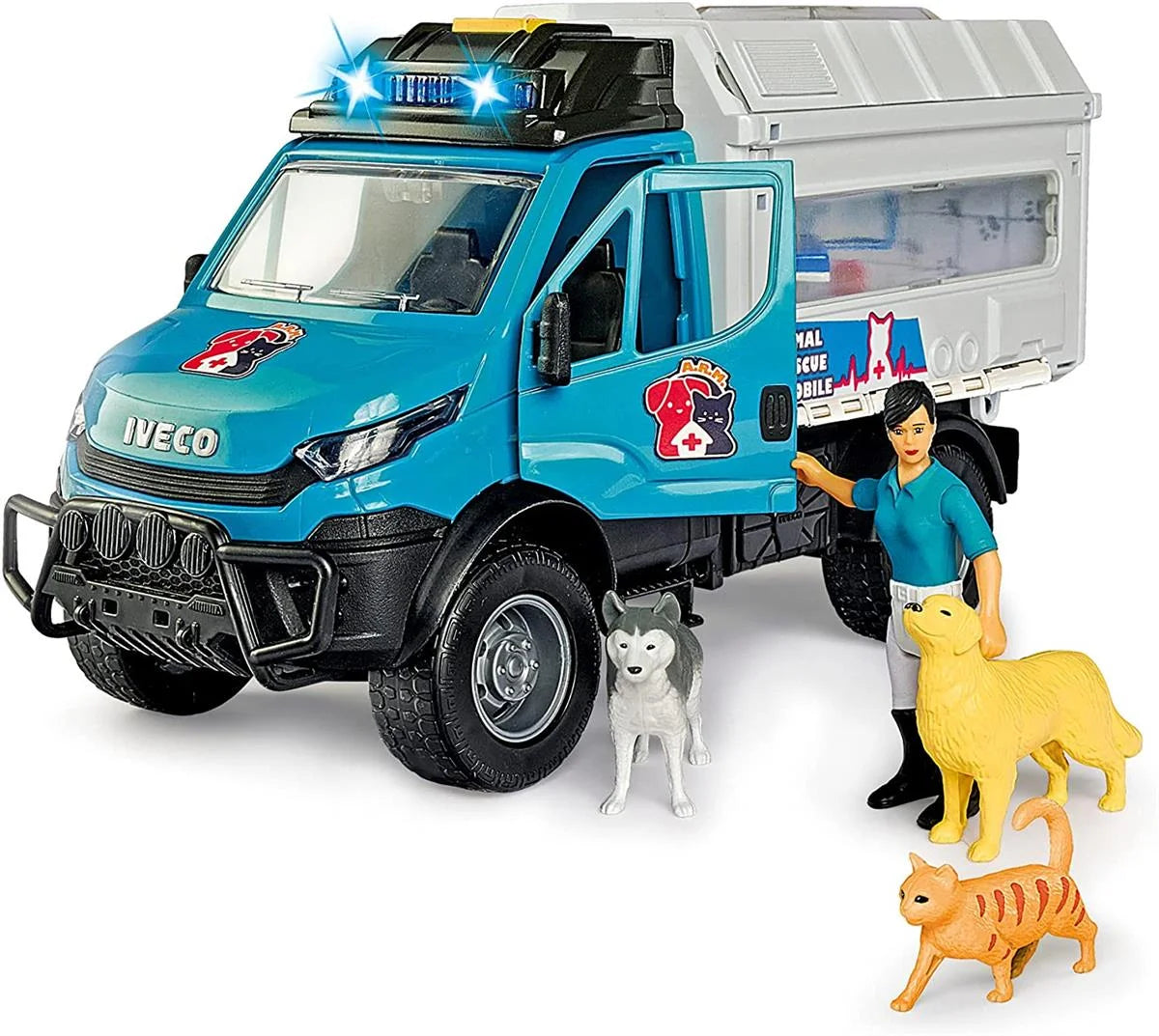 Dickie Iveco Veteriner Arabası - Sesli ve Işıklı 203837015 | Toysall