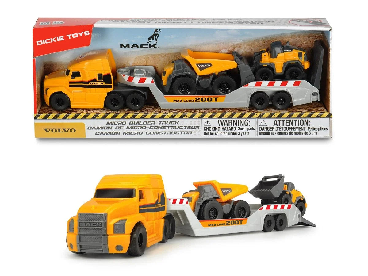 Dickie Mack/Volvo Micro Builder Kamyon 203725005 | Toysall