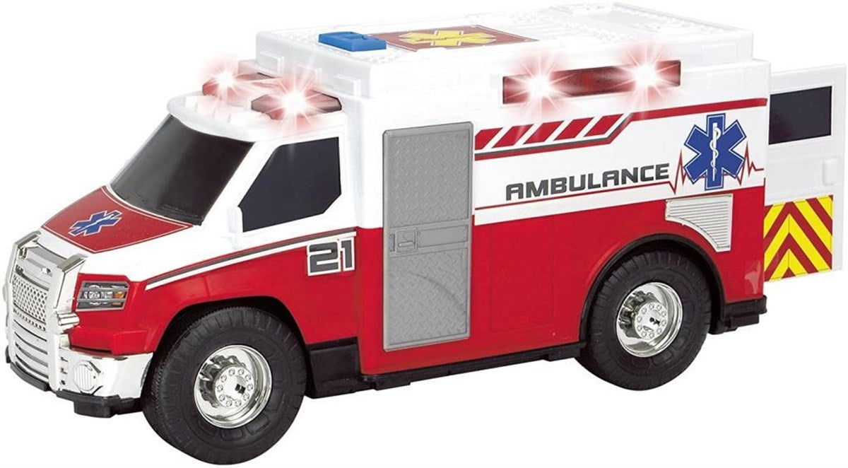 Dickie Medikal Kurtarma Aracı - Sesli ve Işıklı Ambulans 203306007 | Toysall