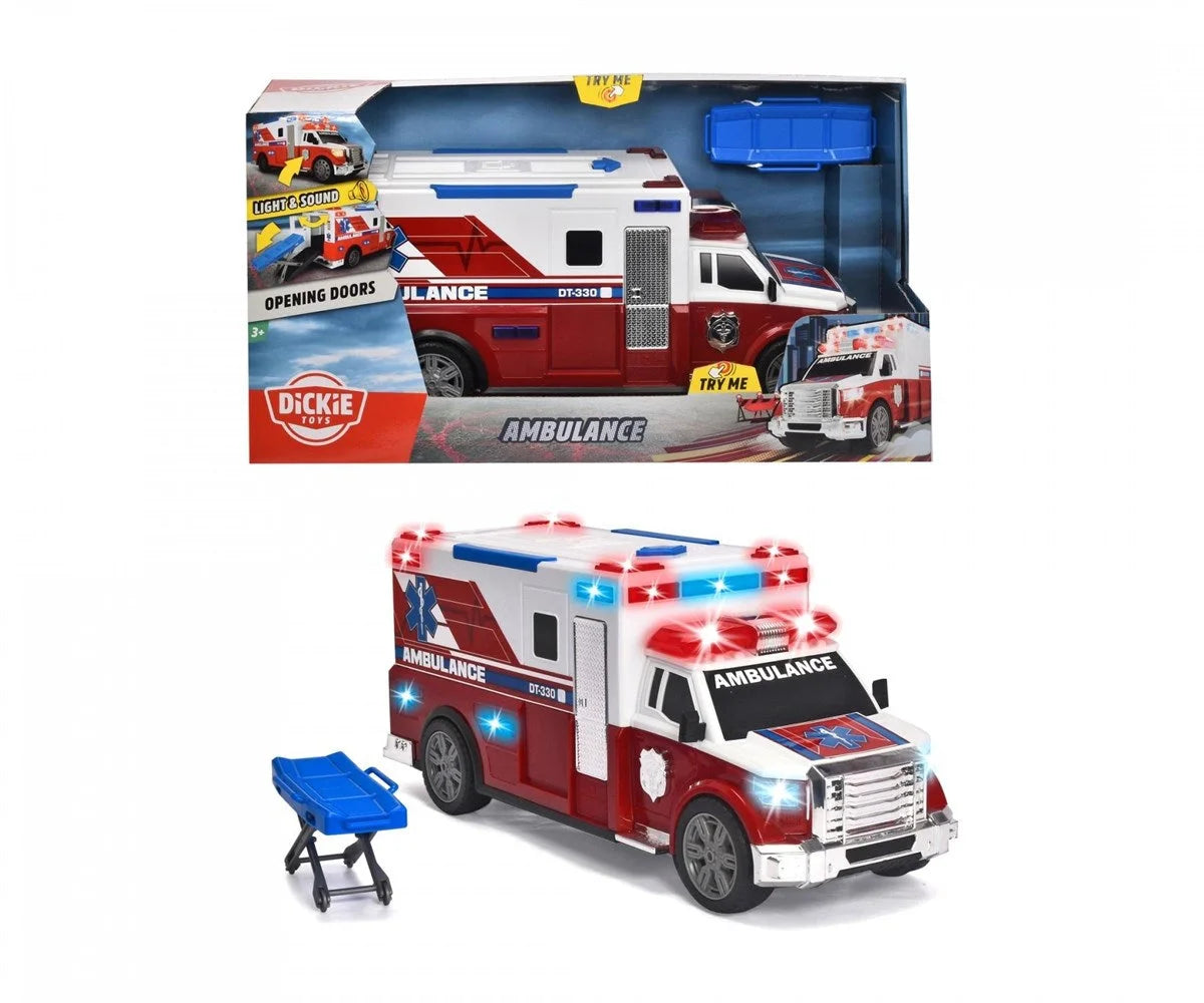 Dickie Medikal Kurtarma Aracı - Sesli ve Işıklı Ambulans 203308389 | Toysall