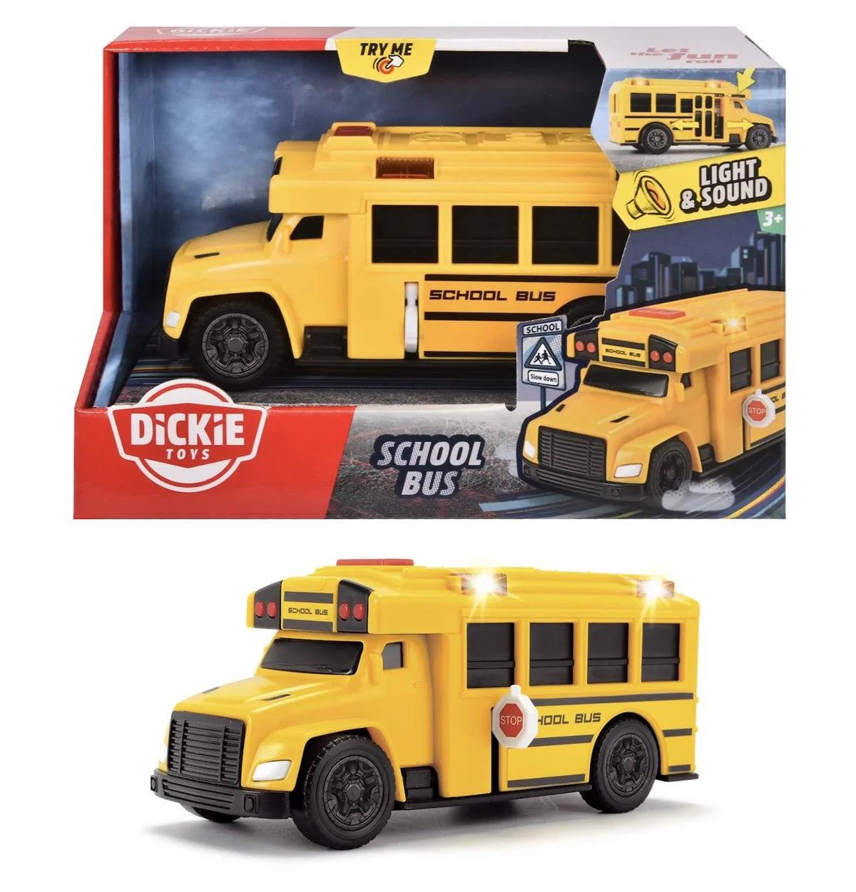 Dickie Okul Servis Otobüsü, Sesli ve Işıklı  203302017 | Toysall