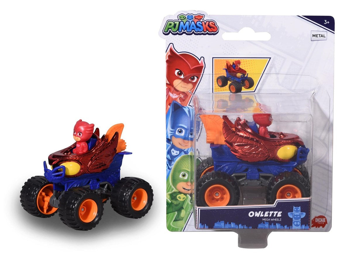 Dickie PijaMaskeliler - Baykuş Kız ve Mega Wheelz Aracı 203141017 | Toysall