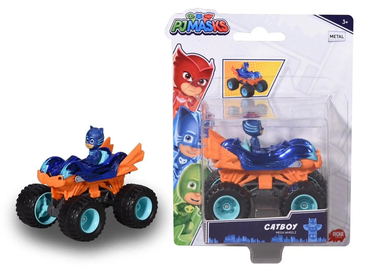 Dickie PijaMaskeliler - Kedi Çocuk ve Mega Wheelz  Aracı 203141015 | Toysall