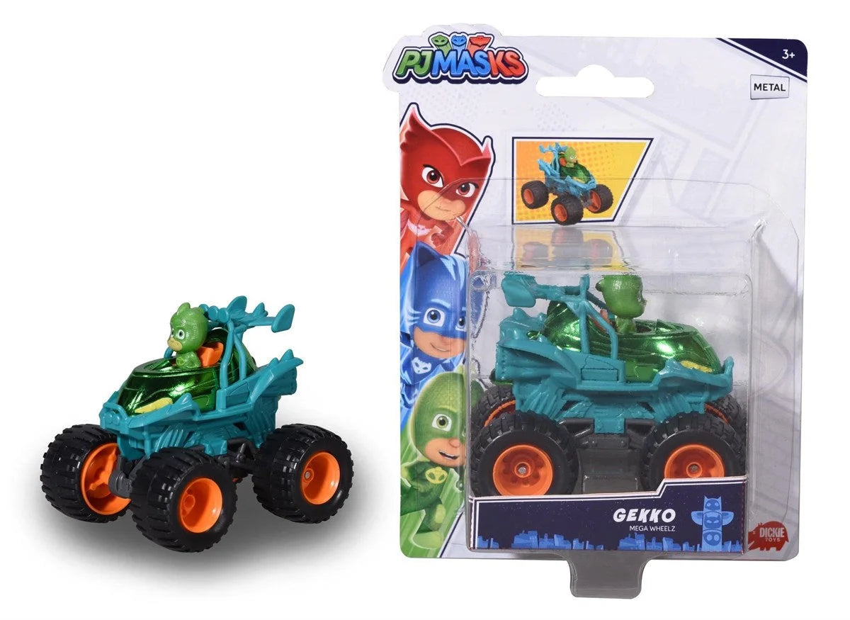 Dickie PijaMaskeliler - Kertenkele Çocuk ve Mega  Wheelz Aracı 203141016 | Toysall