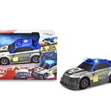 Dickie Polis Arabası, Sesli ve Işıklı, Açılabilir Bagajlı, 15 cm  203302030
