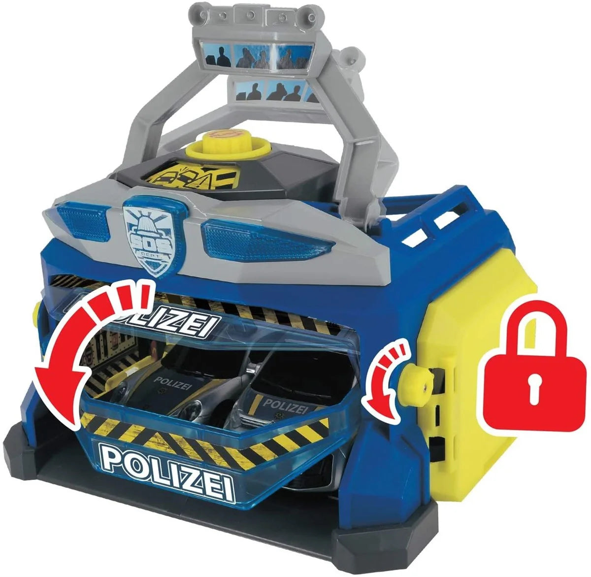 Dickie Polis Merkezi Oyun Seti, Sesli ve Işıklı 203715010 | Toysall