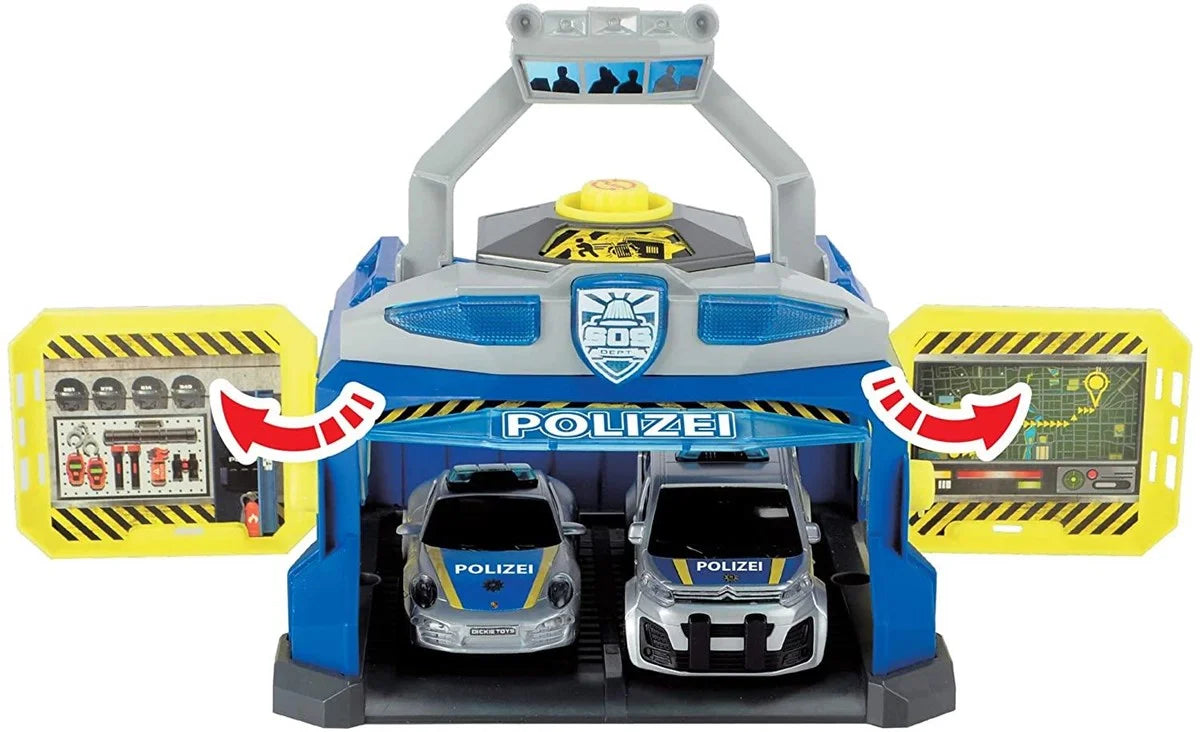 Dickie Polis Merkezi Oyun Seti, Sesli ve Işıklı 203715010 | Toysall