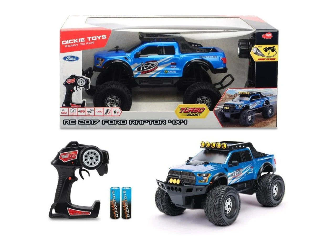 Dickie RC 2017 Ford F-150 Raptor 4x4 1:12 Uzaktan Kumandalı Araba 109000 | Toysall