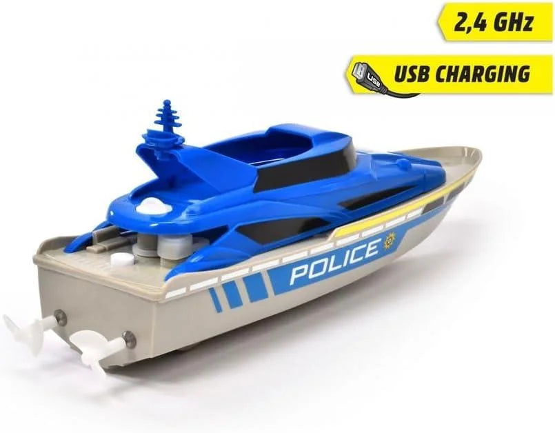 Dickie RC Uzaktan Kumandalı Polis Botu 201107003 | Toysall