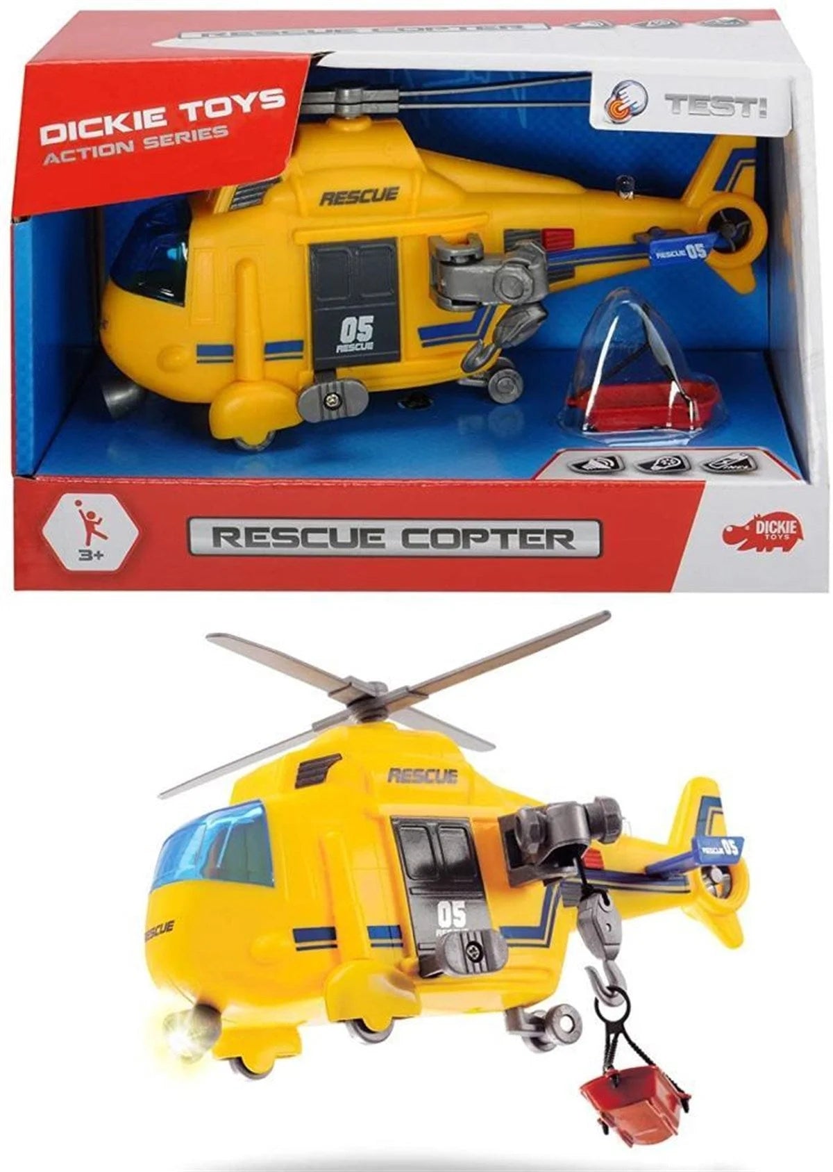 Dickie Sarı Kurtarma Helikopteri 302003 | Toysall