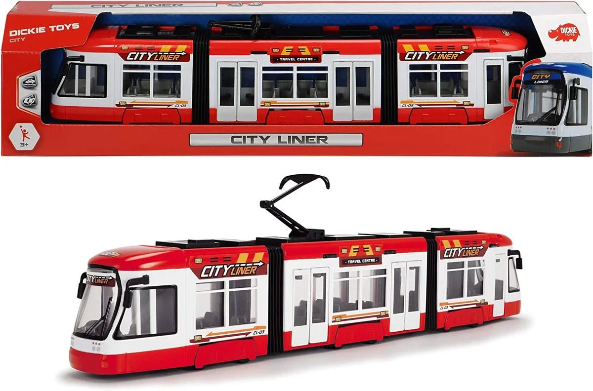 Dickie Şehir Express Tramvayı - Kırmızı, 46cm 203749017 | Toysall