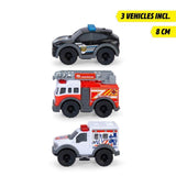 Dickie Toys Micro Acil Durum Araç Seti 203714024