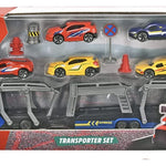 Dickie Transporter Set, 5 x Metal Diecast Araçlı 203745012 | Toysall