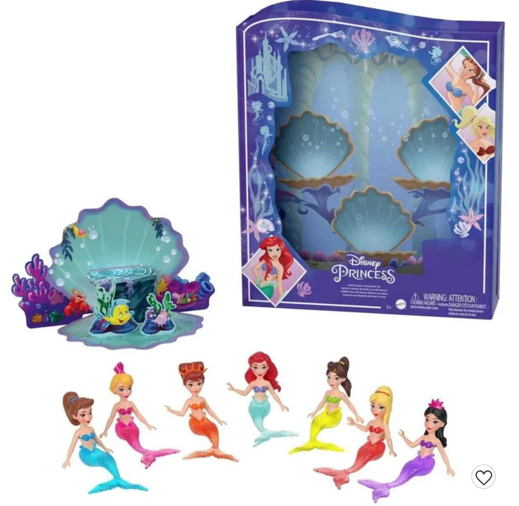 Disney Ariel ve Kız Kardeşleri Oyun Seti HLW96 | Toysall