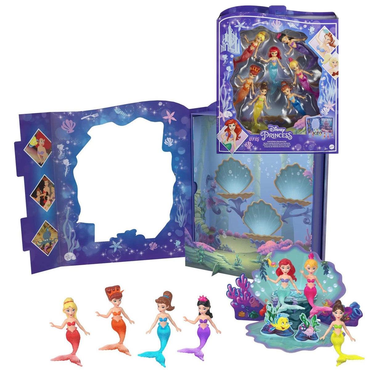 Disney Ariel ve Kız Kardeşleri Oyun Seti HLW96 | Toysall