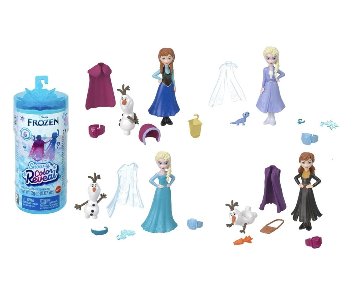 Disney Frozen Color Reveal Renk Değiştiren Prenses Bebekler HMB83 | Toysall