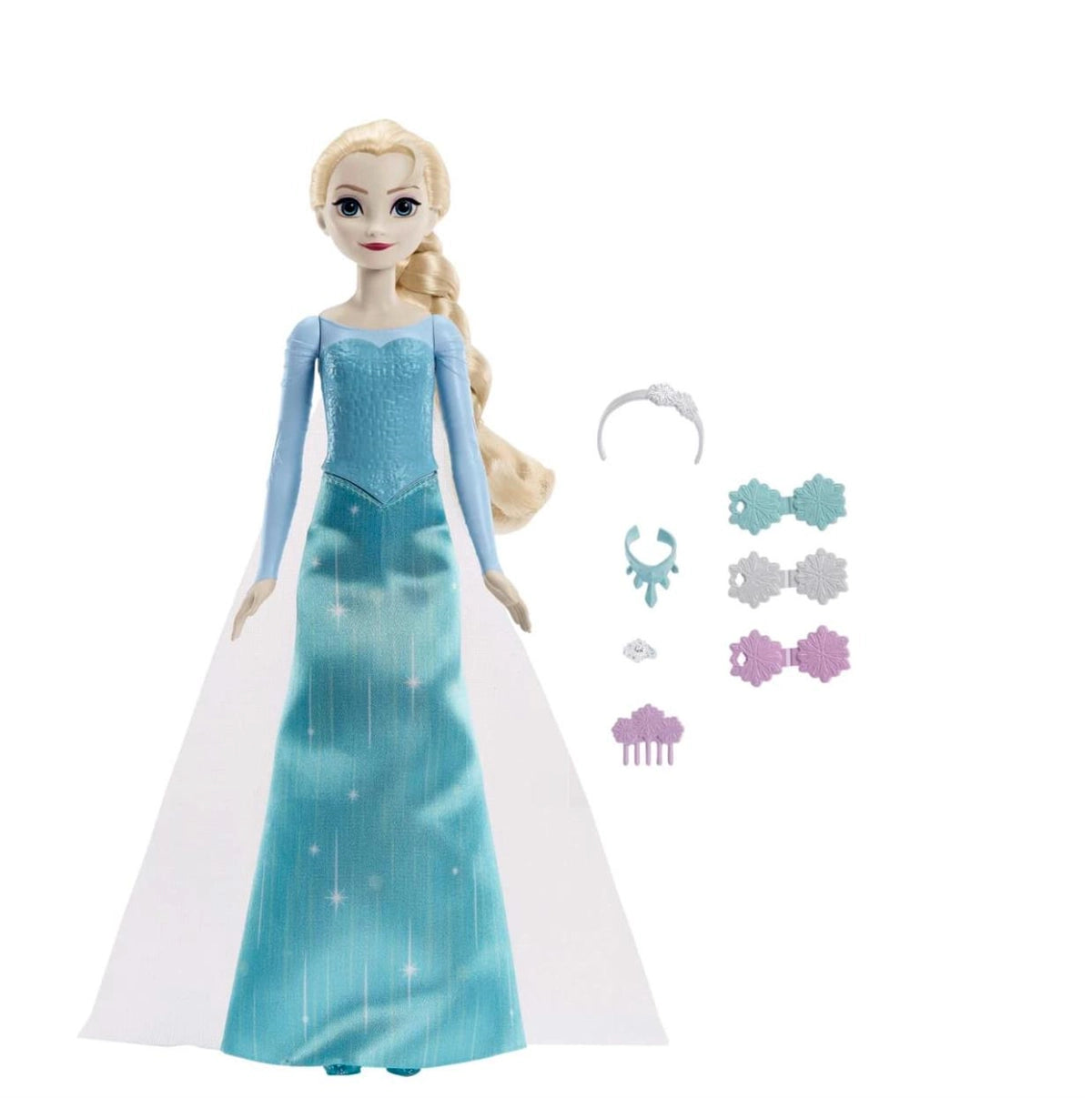 Disney Frozen Karlar Ülkesi Elsa ve Saç Aksesuarları HMD56 | Toysall