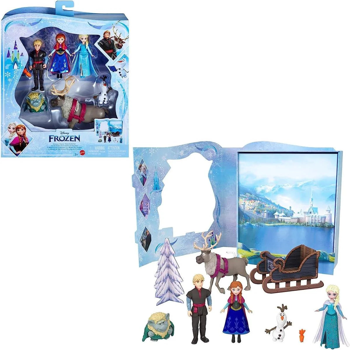 Disney Frozen Karlar Ülkesi Karakterleri Oyun Seti HLX04 | Toysall