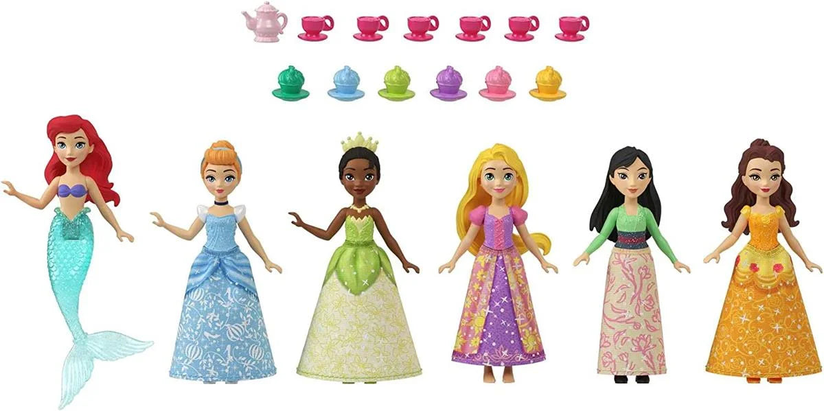 Disney Prenses Bebekleri 6'lı Set HLW91 | Toysall