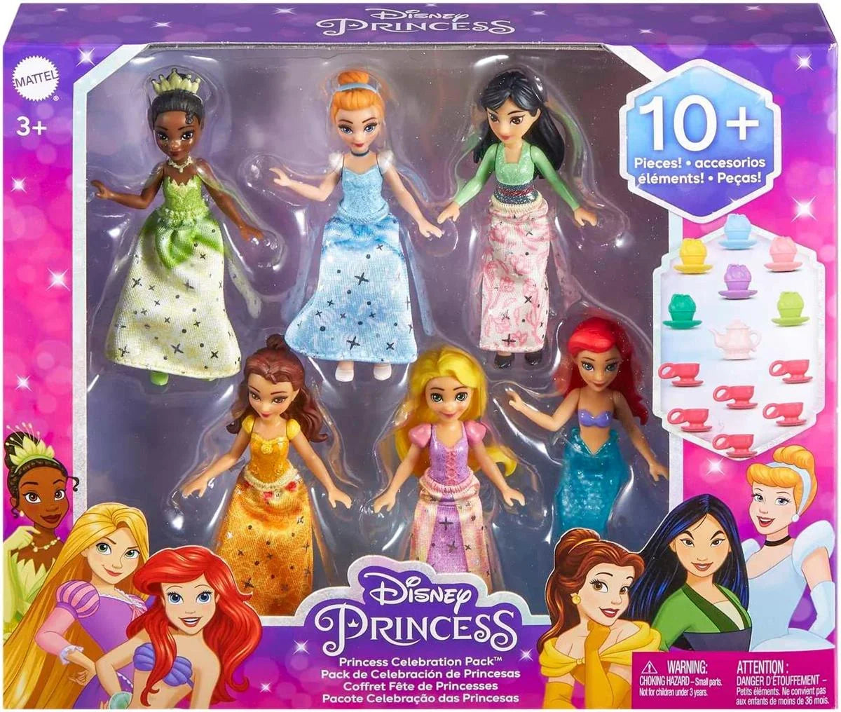 Disney Prenses Bebekleri 6'lı Set HLW91 | Toysall