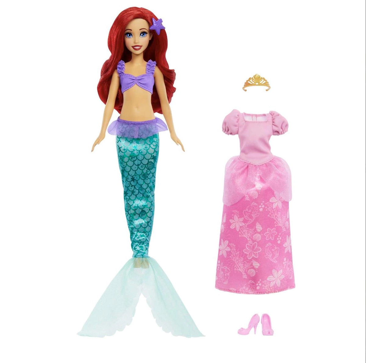 Disney Prenses Deniz Kızına Dönüşebilen Ariel HMG49 | Toysall