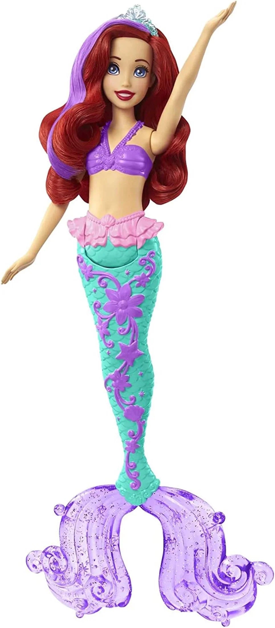 Disney Prenses Muhteşem Renk Değiştiren Saçlı Deniz Kızı Ariel HLW00 | Toysall