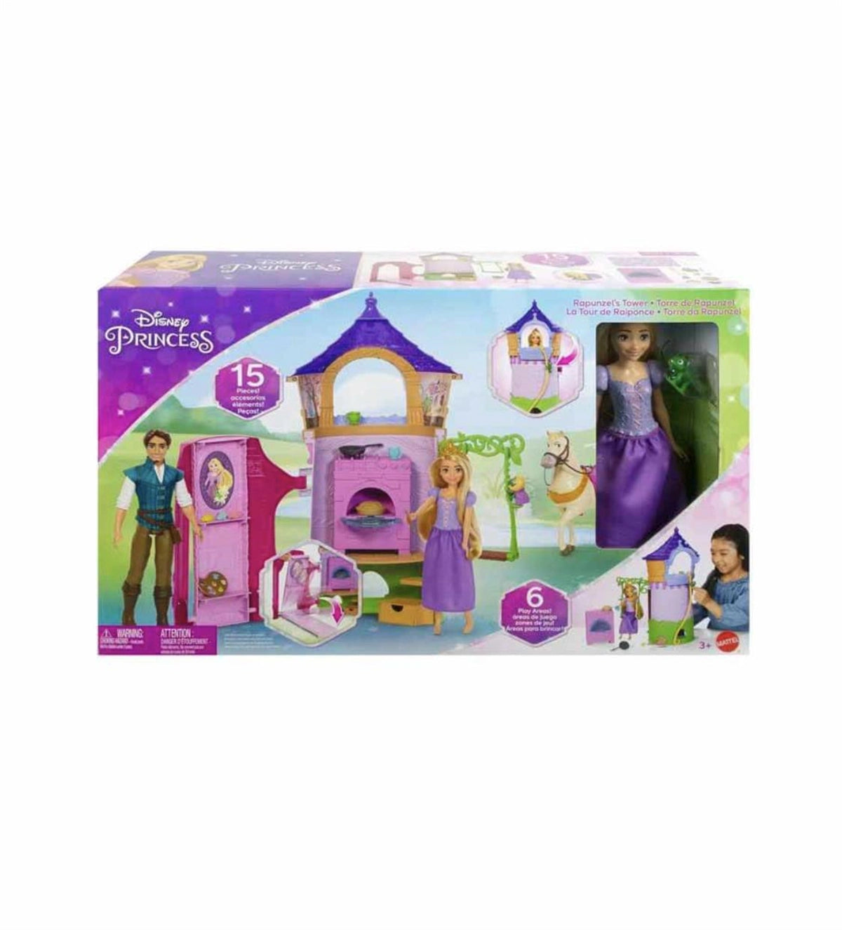 Disney Prensesi Rapunzel'in Kulesi Oyun Seti HLW30 | Toysall