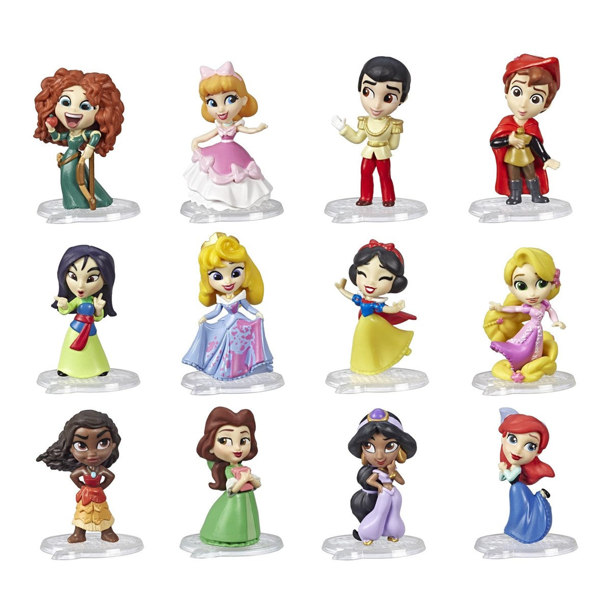 Disney Princes Mini Çizgi Figür 2'li Sürpriz Paket E6279 | Toysall
