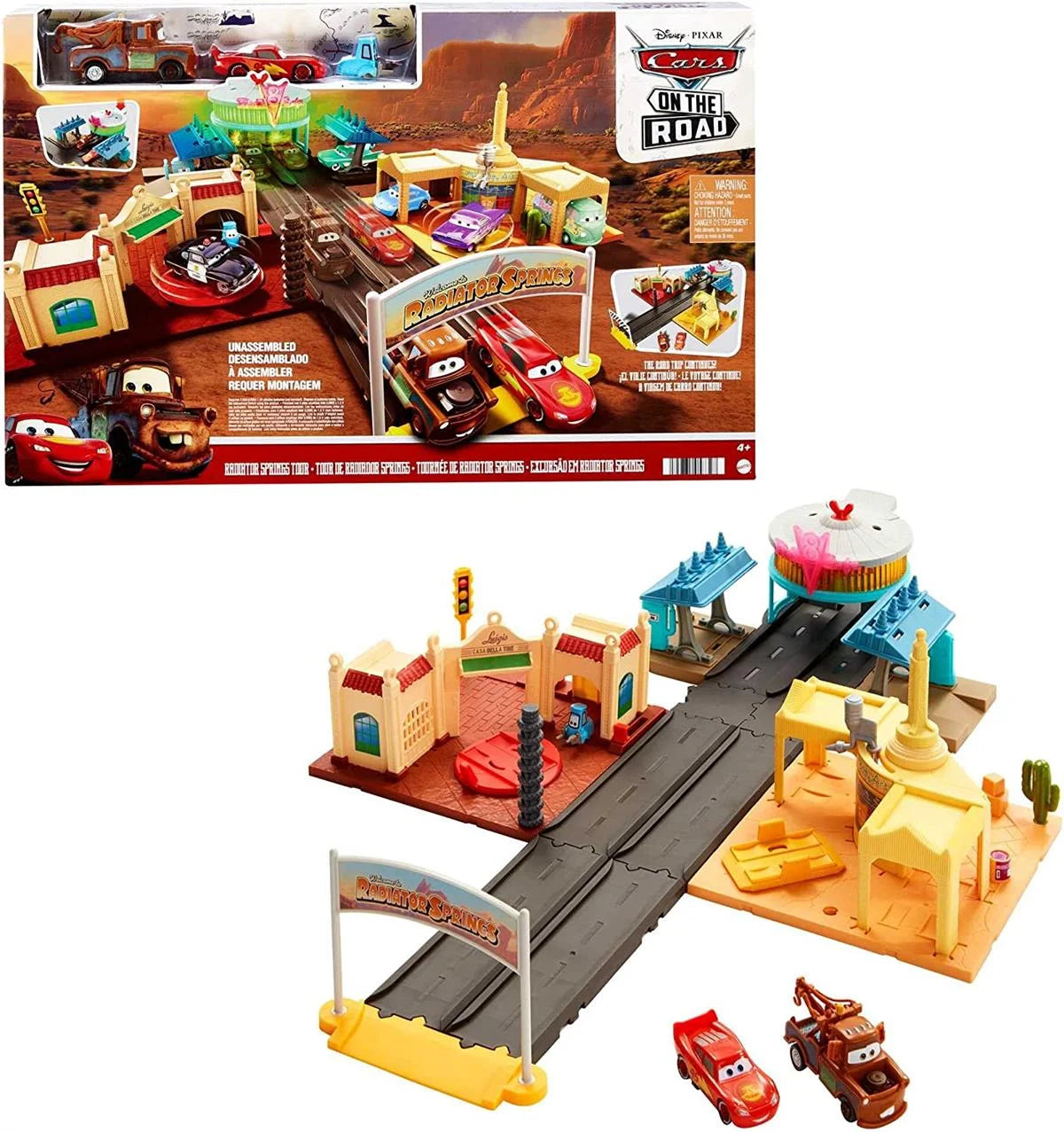 Disney ve Pixar Cars Radiator Springs Oyun Seti HGV68 | Toysall