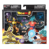 Dragon Ball Super Saiyan Blue Goku vs Golden Frieza Mücadele Paketi 37169 | Toysall