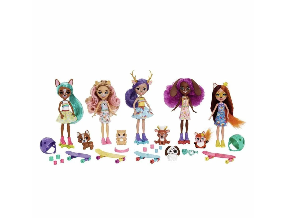 Enchantimals 5'li Şehir Bebekleri HHC19 | Toysall