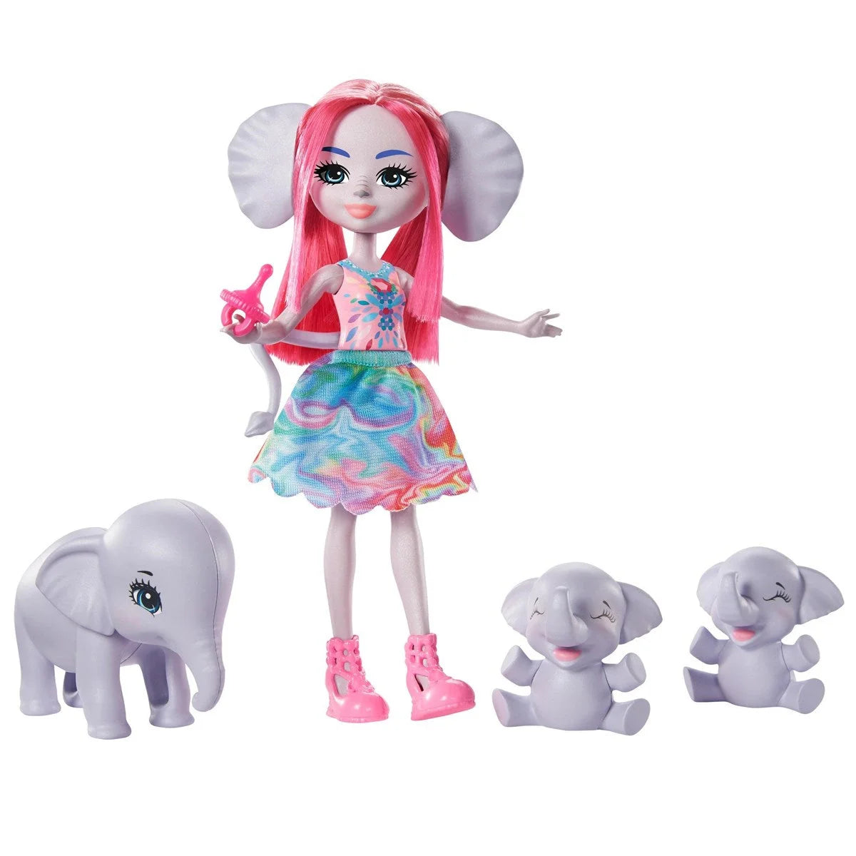 Enchantimals Aile Seti - Fil Esmeralda Bebek GJX43-GTM30 | Toysall